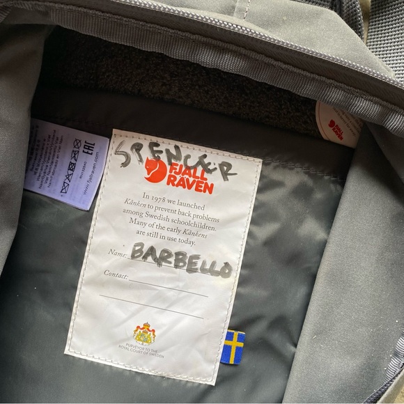 Fjällräven Kanken Mini grey backpack - Picture 5 of 6